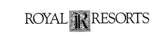 ROYAL R RESORTS logo