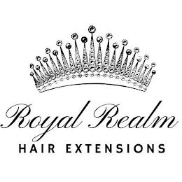 ROYAL REALM HAIR EXTENSIONS logo