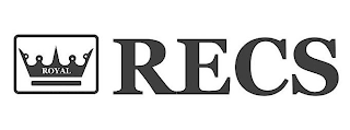 ROYAL RECS logo