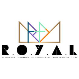 R.O.Y.A.L RESILIENCE OPTIMISM YOU-NIQUENESS AUTHENTICITY LOVE logo