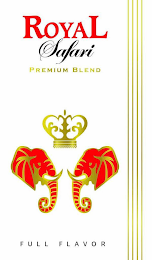 ROYAL SAFARI PREMIUM BLEND FULL FLAVOR logo