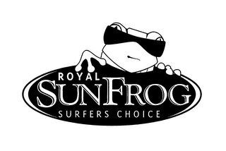 ROYAL SUNFROG SURFERS CHOICE logo