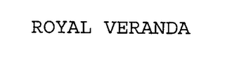 ROYAL VERANDA logo