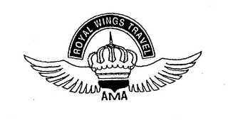 ROYAL WINGS TRAVEL AMA logo