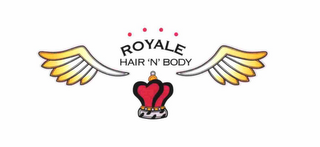 ROYALE HAIR 'N' BODY logo