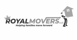 ROYALMOVERS LLC HELPING FAMILIES MOVE FORWARD logo