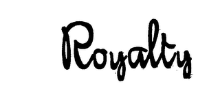 ROYALTY logo