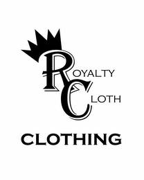 ROYALTY CLOTH CLOTHING logo