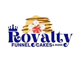 ROYALTY FUNNEL CAKES & MORE logo