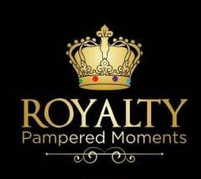 ROYALTY PAMPERED MOMENTS logo