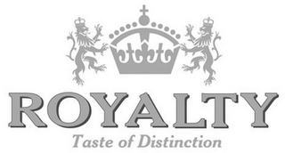 ROYALTY TASTE OF DISTINCTION logo