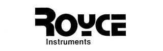 ROYCE INSTRUMENTS