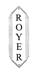 ROYER logo