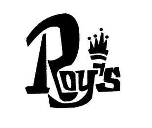 ROY'S logo