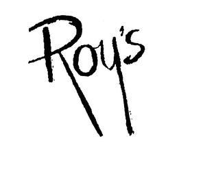 ROY'S logo