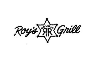 ROY'S DOUBLE RR GRILL logo