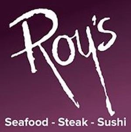 ROY'S SEAFOOD - STEAK - SUSHI logo