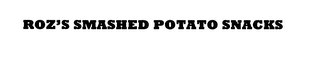 ROZ'S SMASHED POTATO SNACKS logo