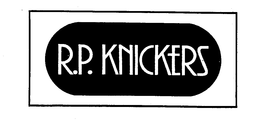 R.P. KNICKERS