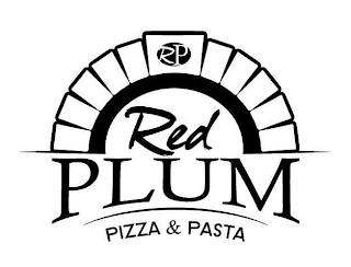 RP RED PLUM PIZZA & PASTA logo