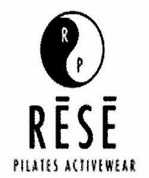 RP RESE PILATES ACTIVEWEAR logo