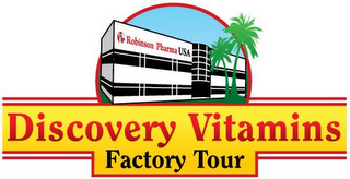 RP ROBINSON PHARMA USA DISCOVERY VITAMINS FACTORY TOUR logo