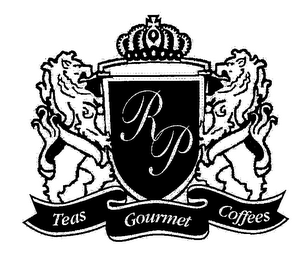 RP TEAS GOURMET COFFEES logo