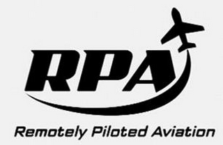 RPA REMOTELY PILOTED AVIATION logo
