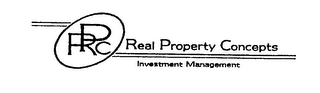 RPC REAL PROPERTY CONCEPTS INVESTMENT MANAGEMENT logo