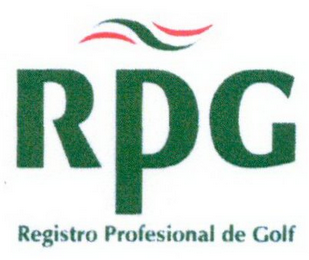 RPG REGISTRO PROFESIONAL DE GOLF logo