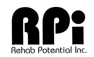 RPI REHAB POTENTIAL INC. logo