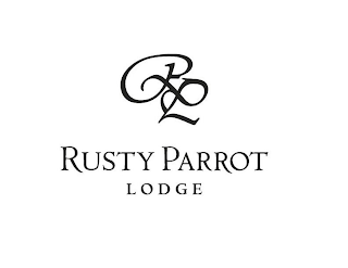 RPL RUSTY PARROT LODGE logo