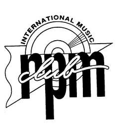 RPM CLUB INTERNATIONAL MUSIC logo