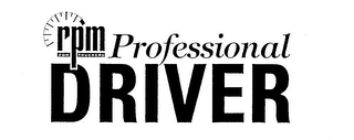 RPM FOR TRUCKERS PROFESSIONAL DRIVER logo