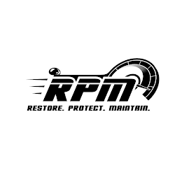 RPM RESTORE. PROTECT. MAINTAIN. logo