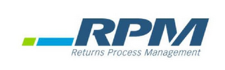 RPM RETURNS PROCESS MANAGEMENT logo