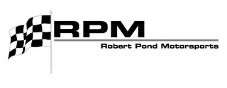 RPM ROBERT POND MOTORSPORTS logo