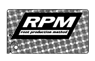 RPM ROOT PRODUCTION METHOD logo