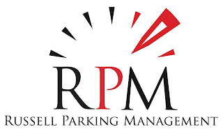 RPM RUSSELL PARKING MANAGEMENT logo