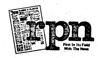 RPN, FIRST IN ITS FIELD WITH THE NEWS logo