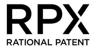 RPX RATIONAL PATENT logo