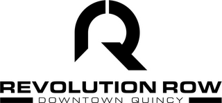 RQ REVOLUTION ROW DOWNTOWN QUINCY logo