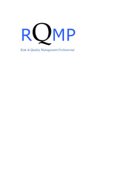 RQMP RISK & QUALITY MANAGEMENT PROFESSIONAL logo