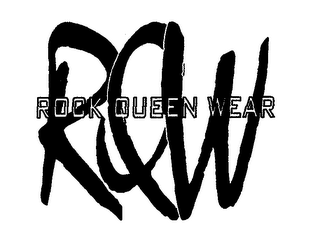RQW ROCK QUEEN WEAR logo
