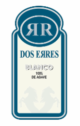 RR DOS ERRES BLANCO 100% DE AGAVE logo
