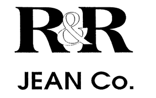R&R JEAN CO. logo
