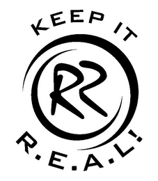 RR KEEP IT R.E.A.L.! logo