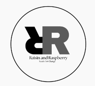 RR RAISIN AND RASPBERRY SEEDS FOR CHANGE logo