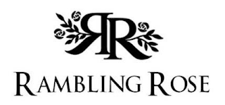 RR RAMBLING ROSE logo