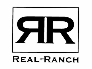RR REAL RANCH logo